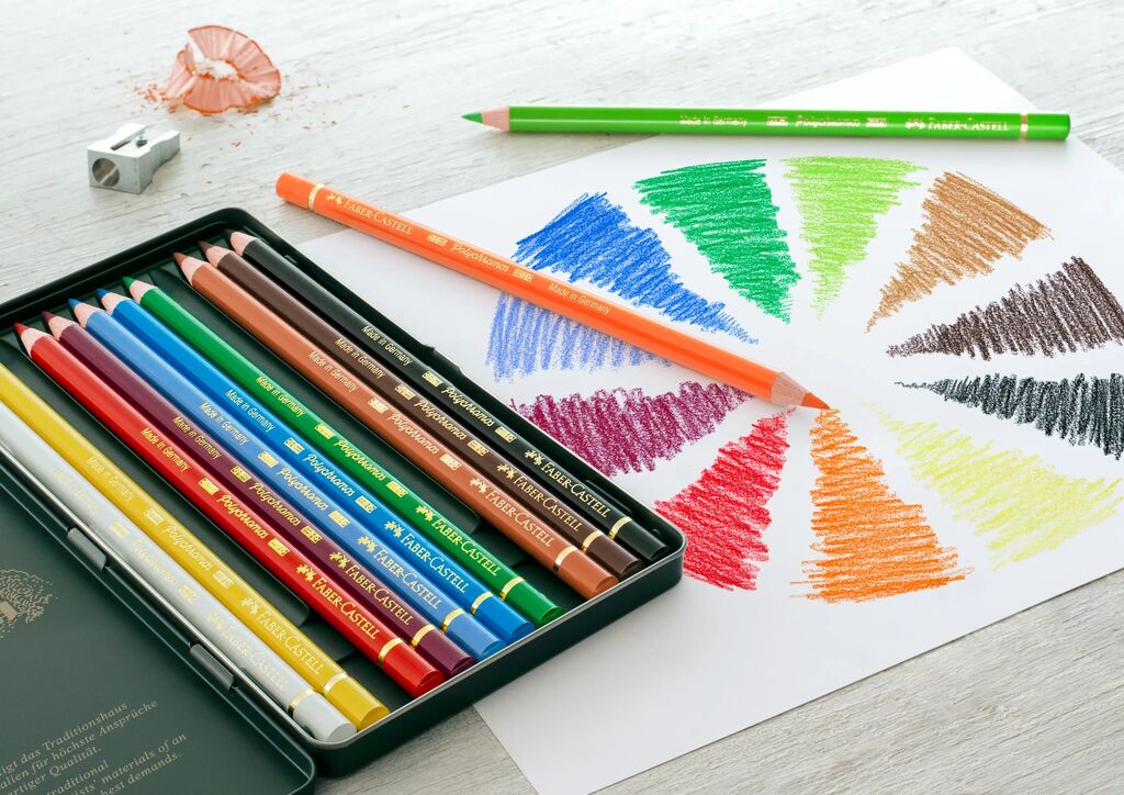 Polychromos Artists' Colour Pencils kaleng isi 12