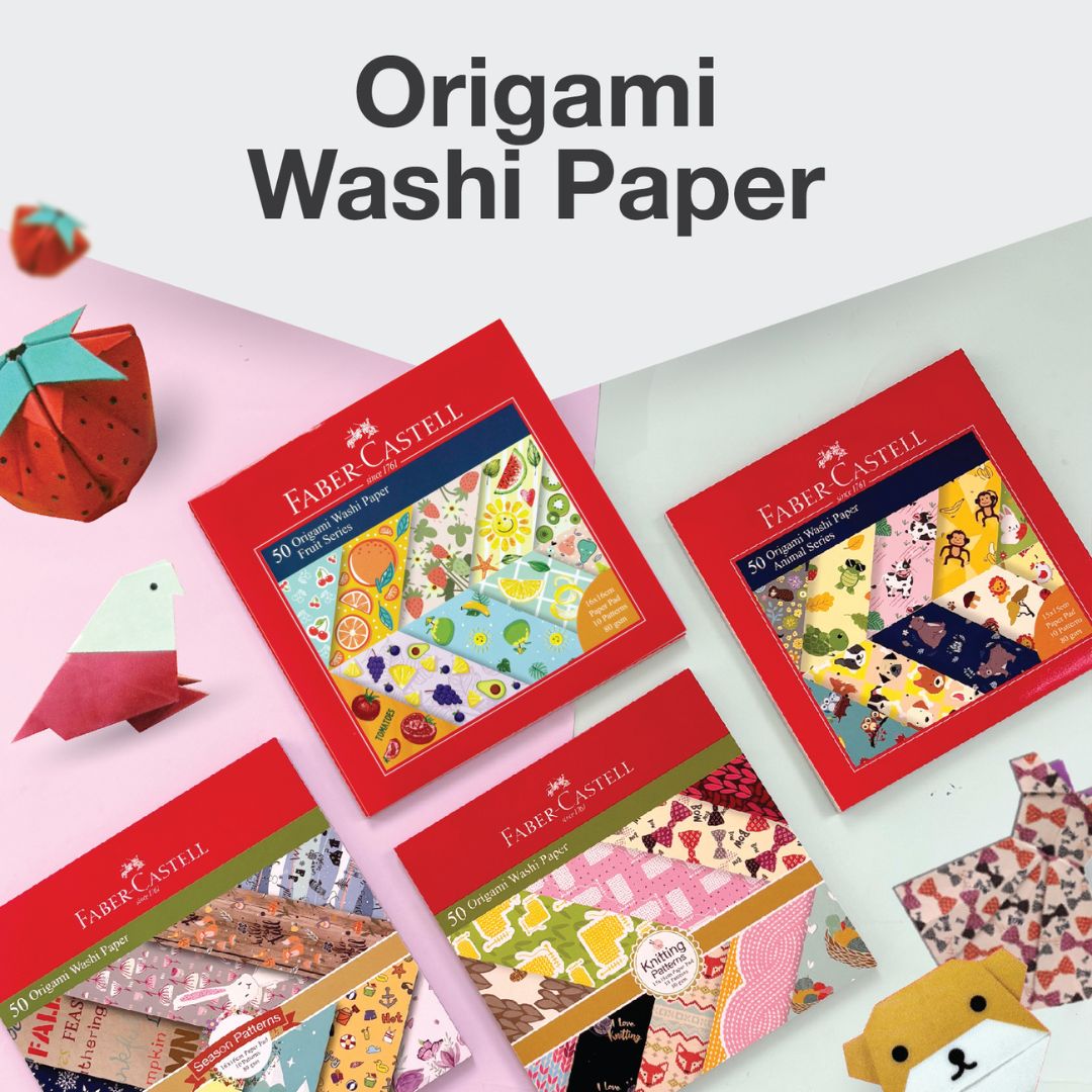 Origami Washi Paper 15x15cm Knitting Pattern