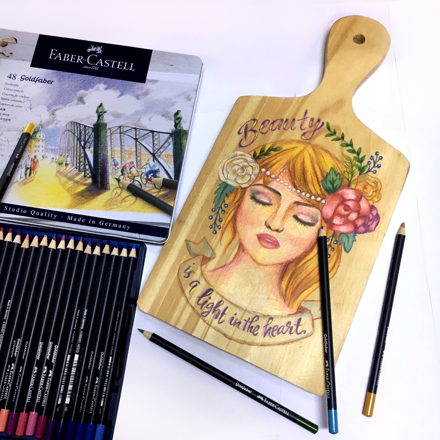 Pensil Warna Goldfaber Kaleng Isi 48