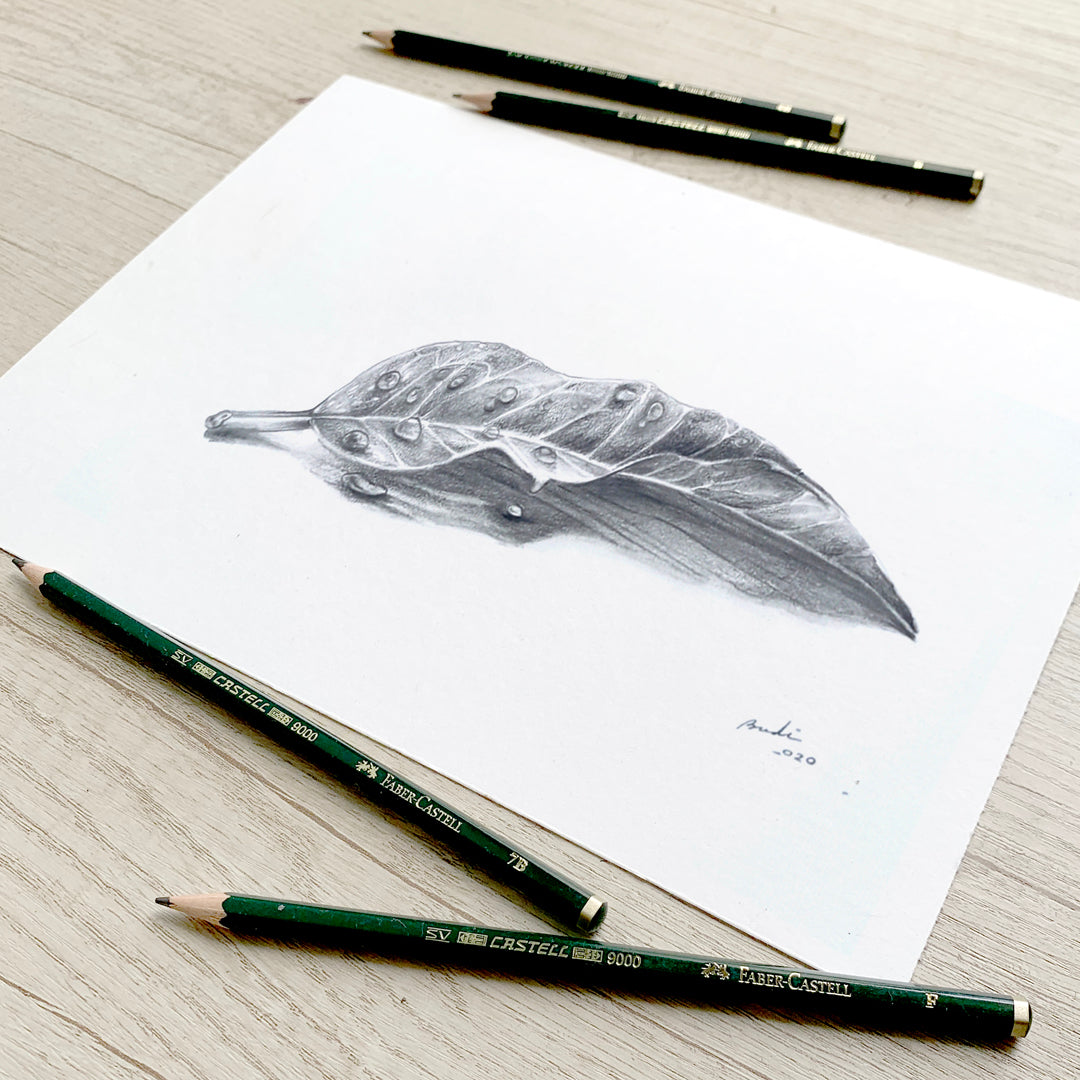 Black Pencil Castell 9000 3B (P*)