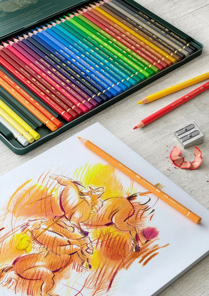 Pensil Warna Polychromos Artists kaleng isi 36