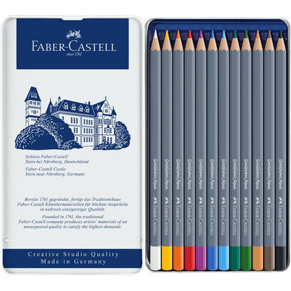 Goldfaber Aqua Watercolour Pencils Tin of 12