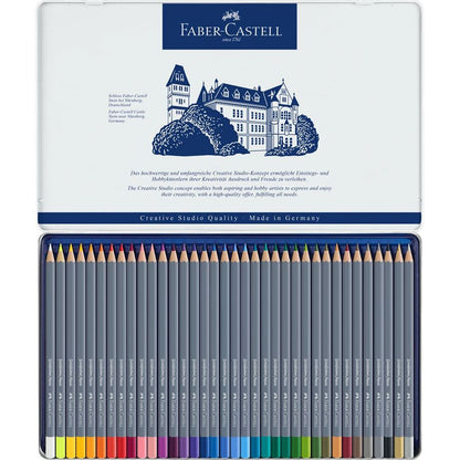 Goldfaber Aqua Watercolour Pencils Tin of 36