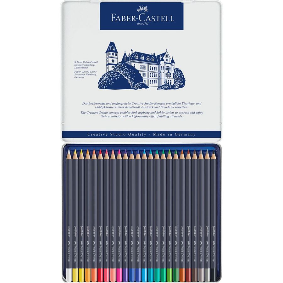 Pensil Warna Goldfaber Kaleng isi 24