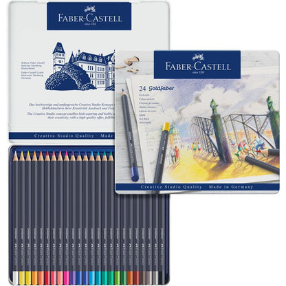 Pensil Warna Goldfaber Kaleng isi 24