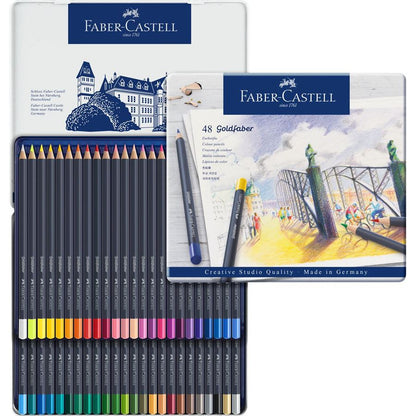Pensil Warna Goldfaber Kaleng Isi 48
