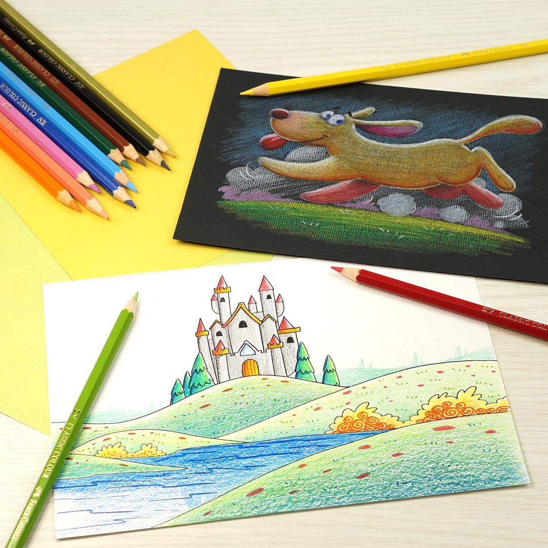 Classic Colour Pencils 12 L