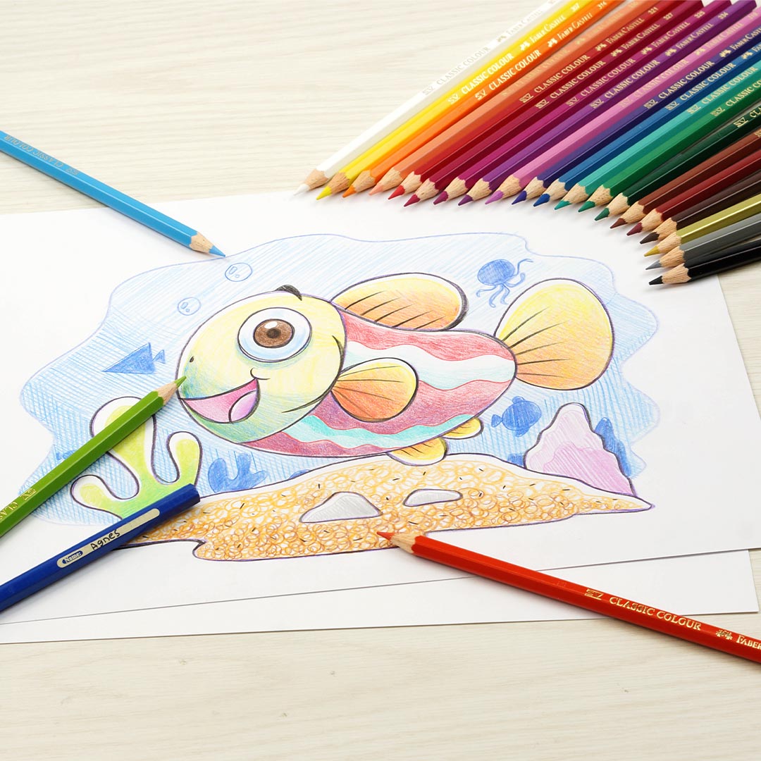 Classic Colour Pencils 24 L
