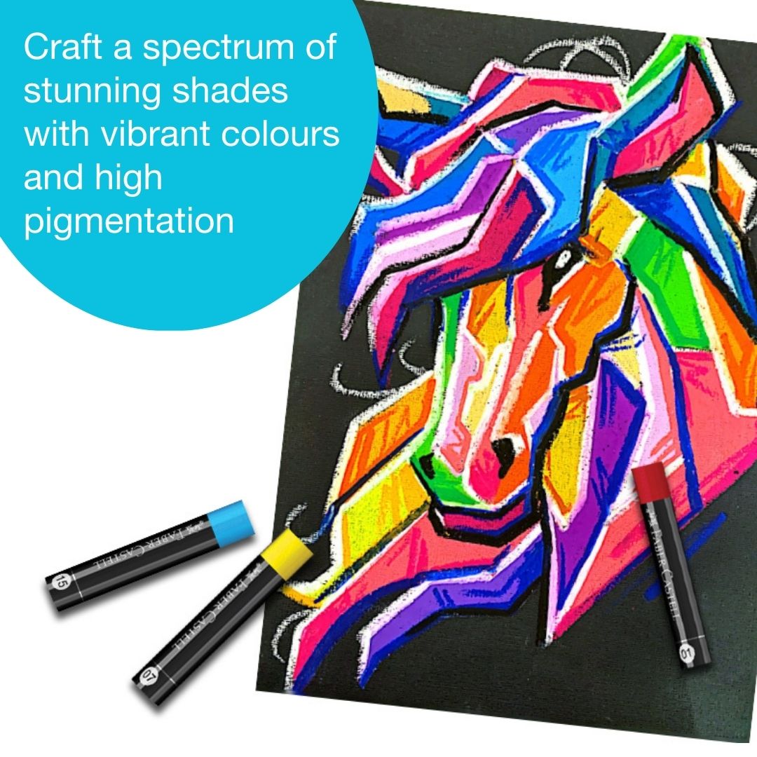 Black Edition Oil Pastel 24