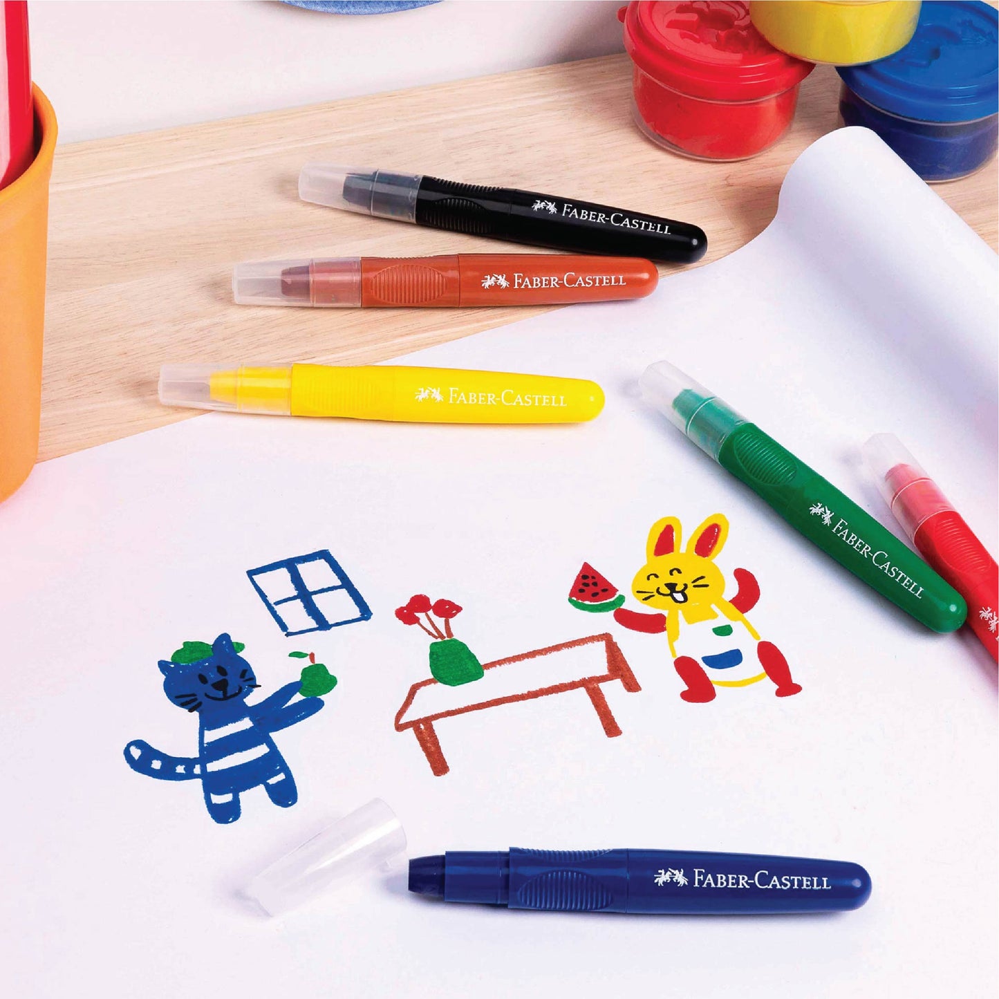 Easy Grip Finger Crayons