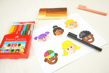 Connector Pen World Colours Set 20