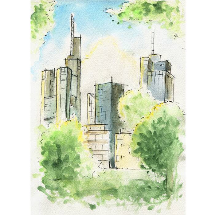 Solid Watercolours 12 Colours