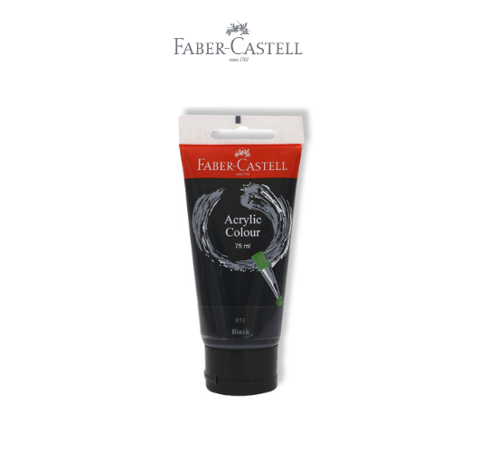 Acrylic Colour 75ml Black