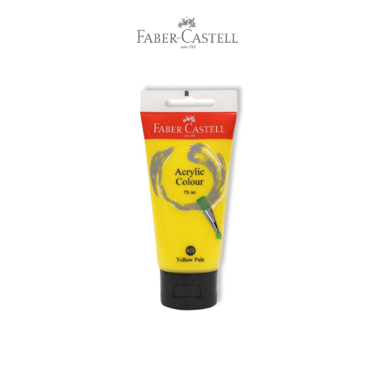 Acrylic Colour 75ml Yellow Pale