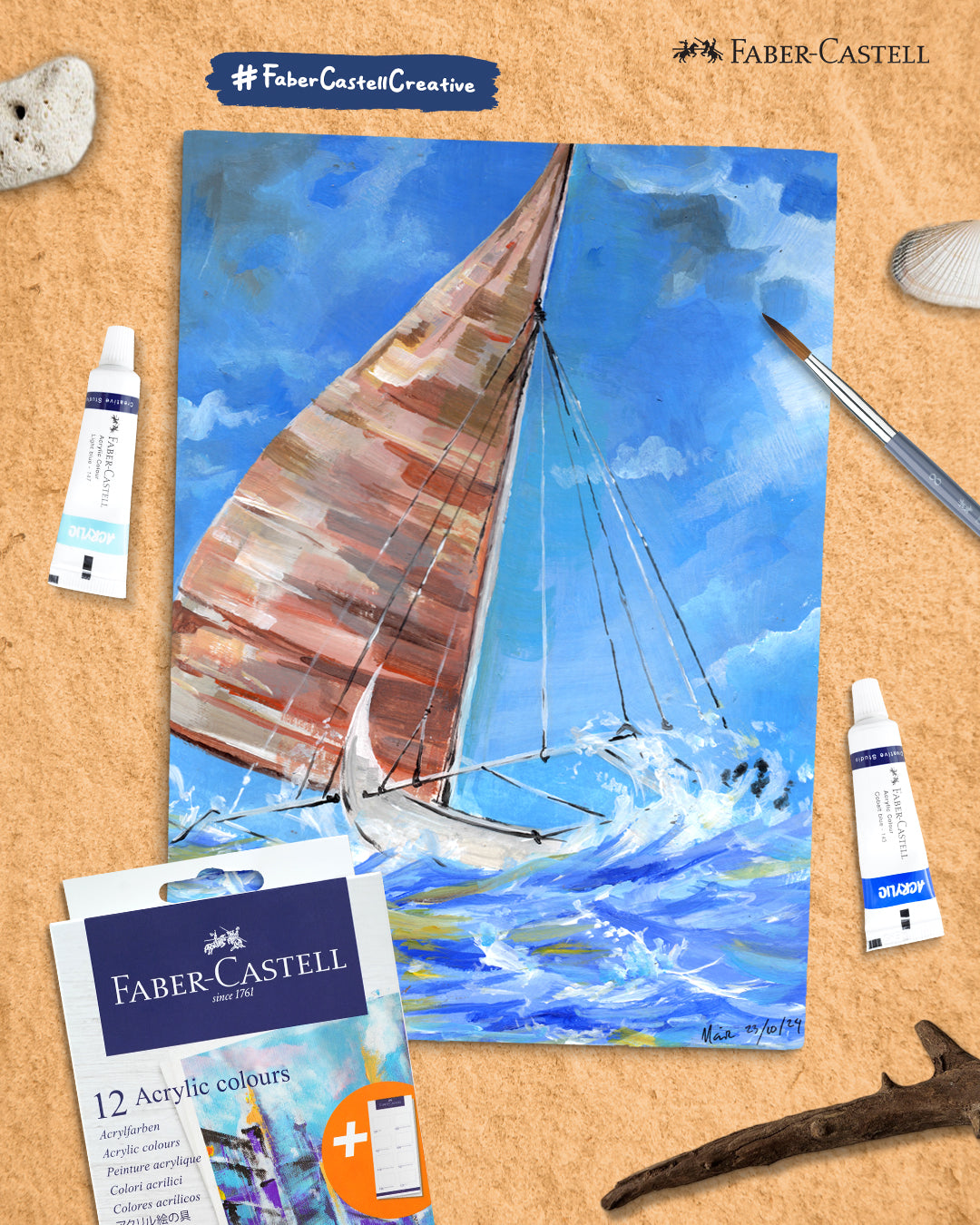 Acrylic Colours 12