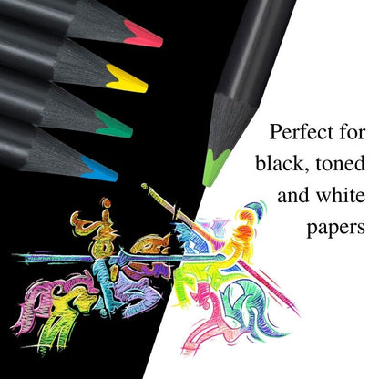 Black Edition Colour Pencils 12