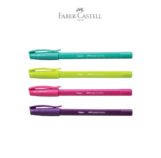 Ballpen Tripen 0.7 mm Mix Barrel Black Ink Box 12