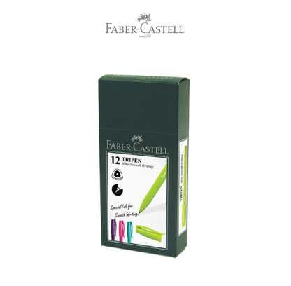 Ballpen Tripen 0.7 mm Mix Barrel Black Ink Box 12