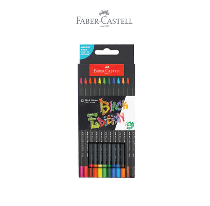 Black Edition Colour Pencils 12