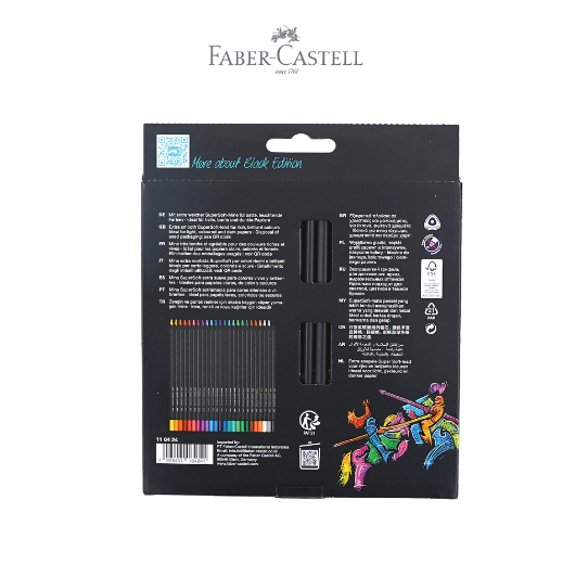 Black Edition Colour Pencils 24