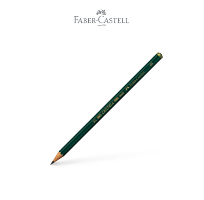 Black Pencil Castell 9000 4B (P*)