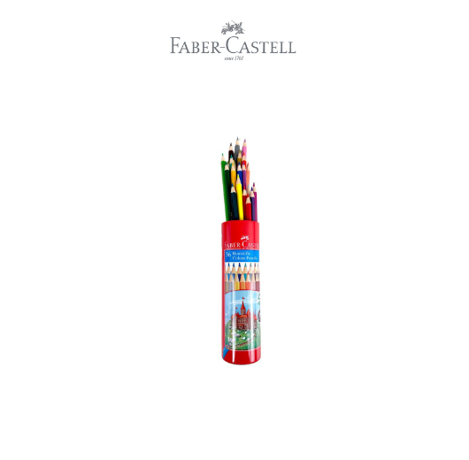 Colour Pencils in Round Tin 36 L