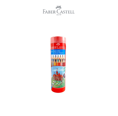 Colour Pencils in Round Tin 36 L