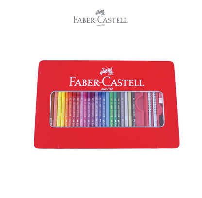 Colour Pencils in Tin Case 48 L