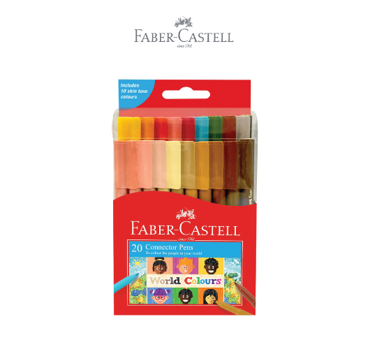 Connector Pen World Colours Set 20