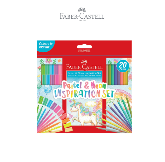 Connector Pen Set 20 Pastel Neon