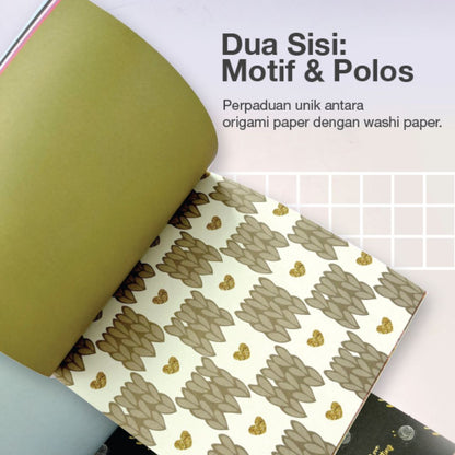 Origami Washi Paper 15x15cm Knitting Pattern