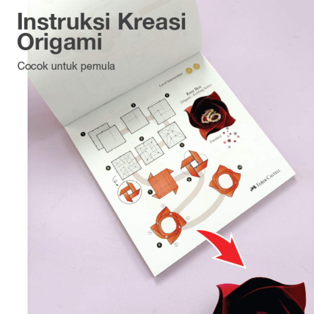 Origami Washi Paper 15x15cm Knitting Pattern