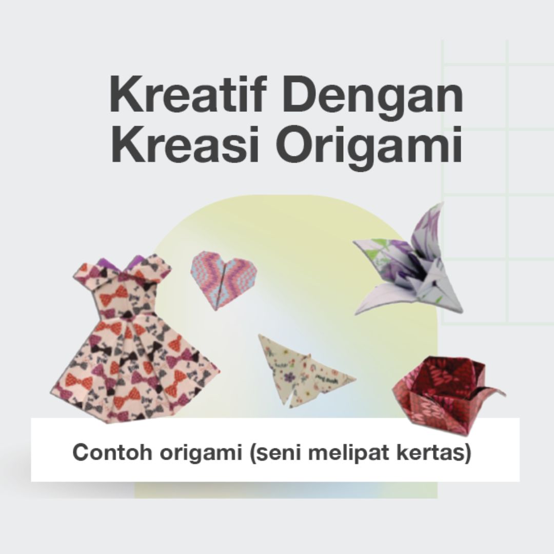 Origami Washi Paper 15x15cm Knitting Pattern