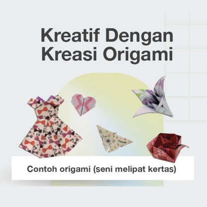 Origami Washi Paper 15x15cm Knitting Pattern