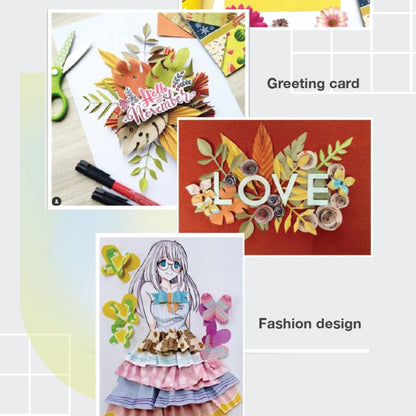 Origami Washi Paper 15x15cm Knitting Pattern