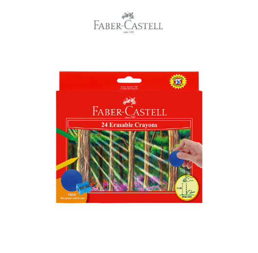 Erasable Crayons Set 24