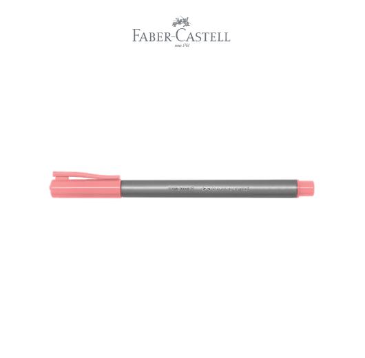 Fineliner Clip Cap Coral Red Tinta Box 12