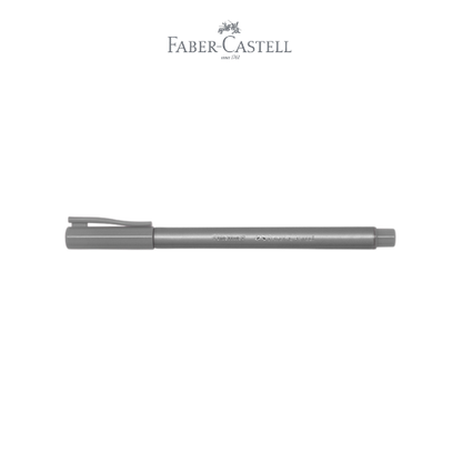 Fineliner Clip Cap Dark Grey Ink Box 12