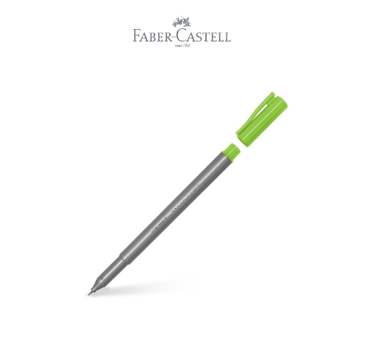 Fineliner Clip Cap Fl Green Ink Box 12