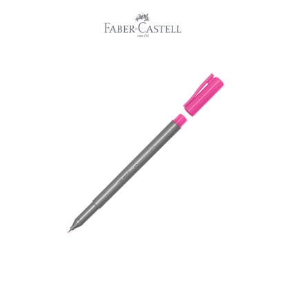 Fineliner Tutup Klip Tinta Fuchsia Kotak 12