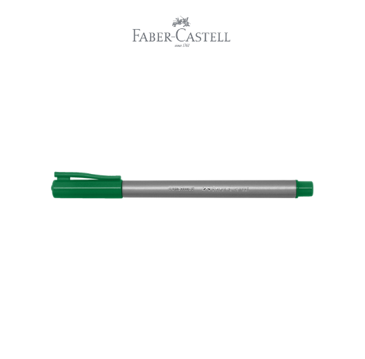 Fineliner Clip Cap Hunter Green Ink Box 12