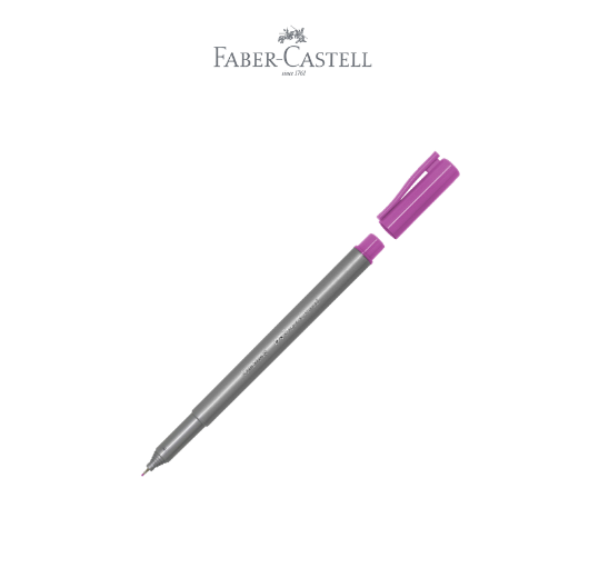 Fineliner Clip Cap Lilac Ink Box 12