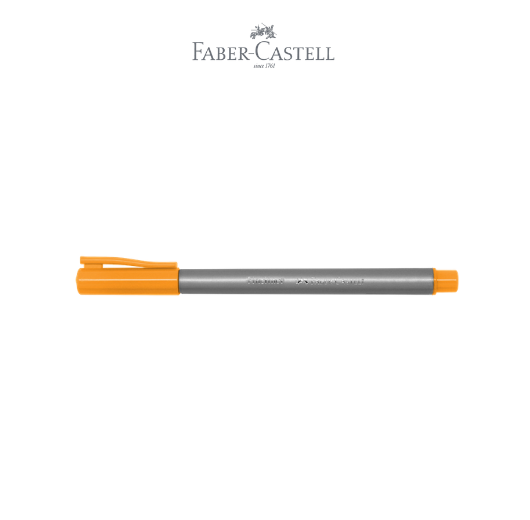 Fineliner Clip Cap Tinta Oranye Kotak 12