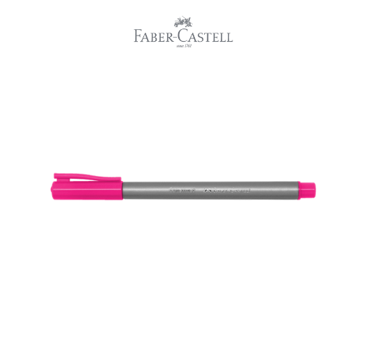Fineliner Clip Cap Pink Ink Box 12