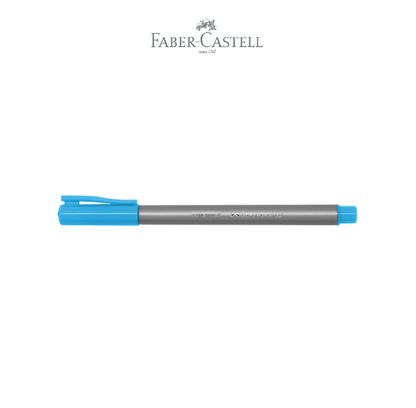 Fineliner Clip Cap Sky Blue Ink Box 12