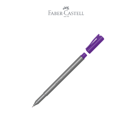 Fineliner Clip Cap Violet Ink Box 12