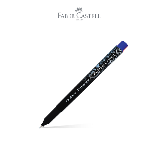 Fineliner Permanent Blue Ink