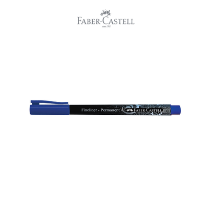 Fineliner Permanent Blue Ink