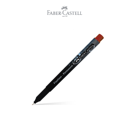 Tinta Cokelat Permanen Fineliner