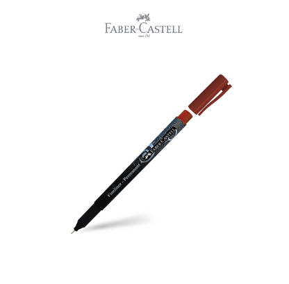 Tinta Cokelat Permanen Fineliner
